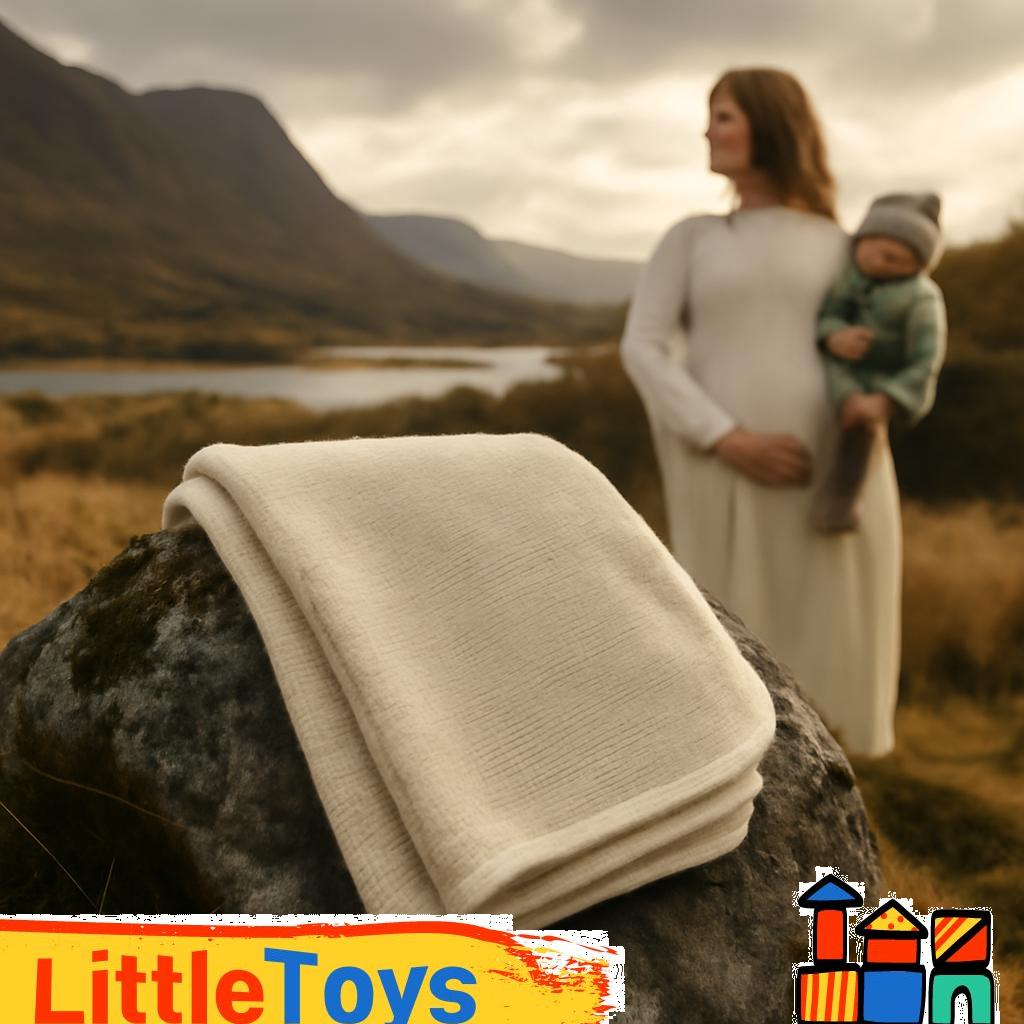 ALT-Text: Weiche Baby-Fleecedecken in sanften Pastellfarben, liebevoll drapiert – ideal für kuschelige Wärme und Komfort bei Babys und Kleinkindern.