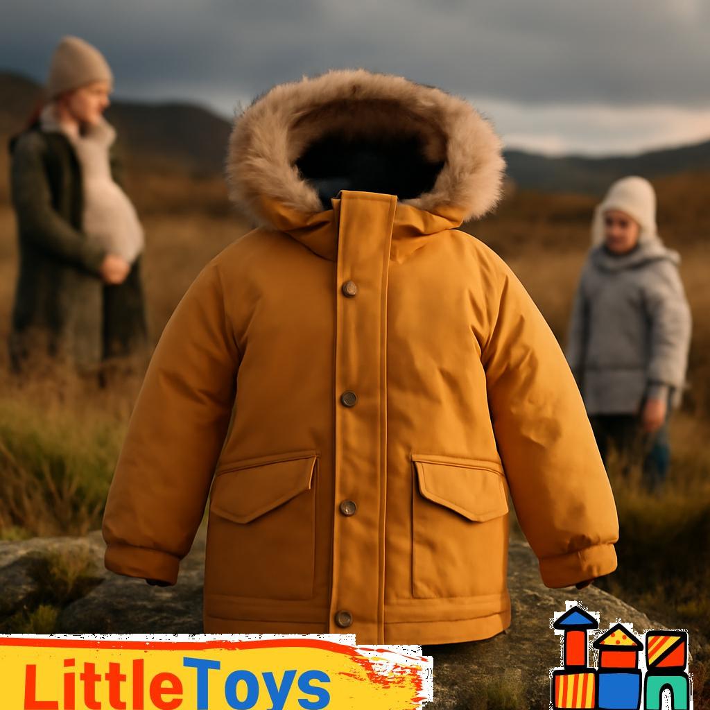 ALT-Text: Bunte und warme Grundschulkinder-Winterjacken in verschiedenen Größen, perfekt geeignet für Kleinkinder, Babys und Schwangere, präsentiert auf einer kinderfreundlichen Webseite.